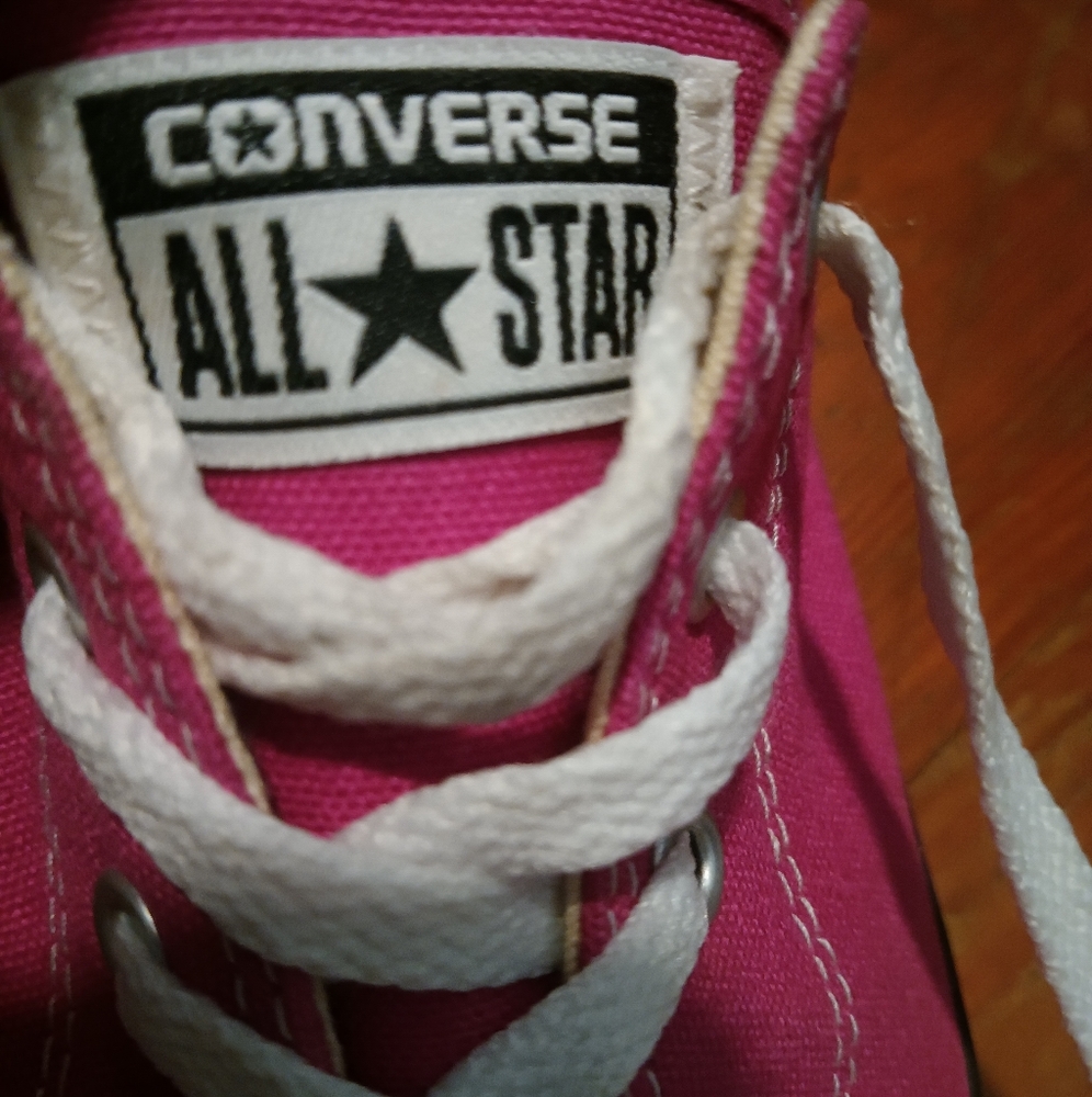 Women's Hot Pink Converse